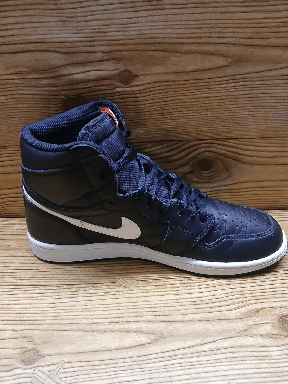 Air Jordan 1 Retro OG Premium Yin Yang Black White High-Top Basketball Sneakers